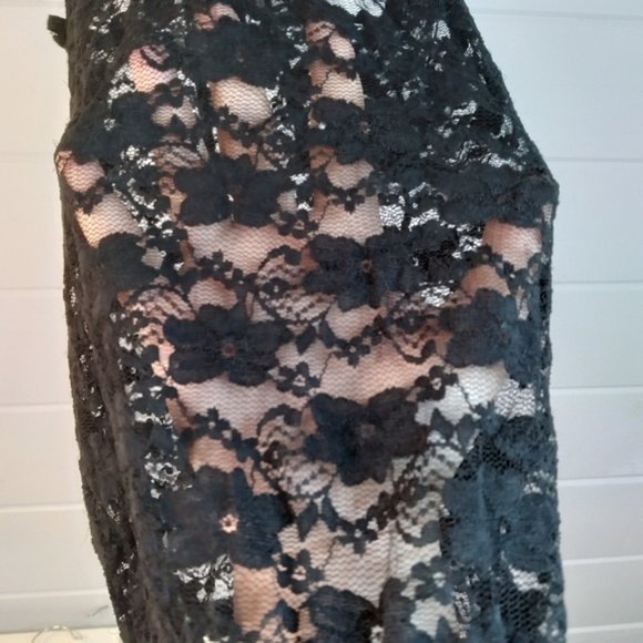 Adrienne Vittadini Womens Floral Ruffle Cap Sleeve Blouse Size X-large - Picture 2 of 4